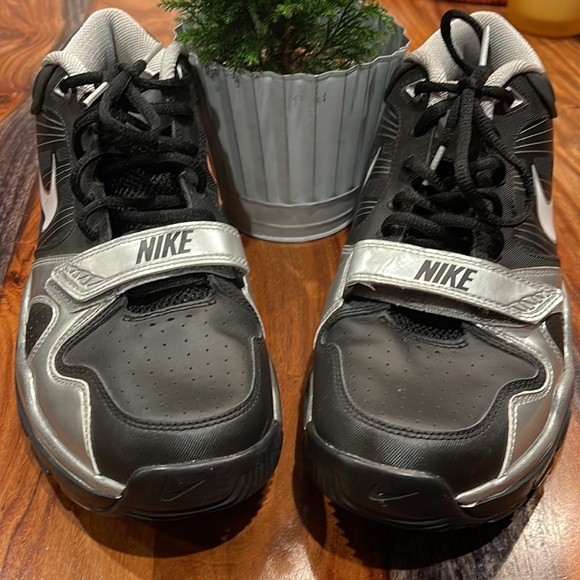 Nike Trainer 1 2010 Rare ( Brand New) mens Silver & Black Sneakers.NWOT - Picture 11 of 16